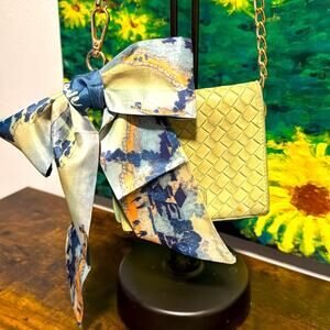 Bottega Veneta Intrecciato Leather Wallet & Chain 114073 V0013 3801